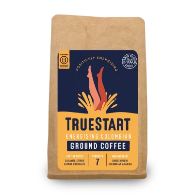 TrueStart Energising Colombian   Single Origin   Ground 200g